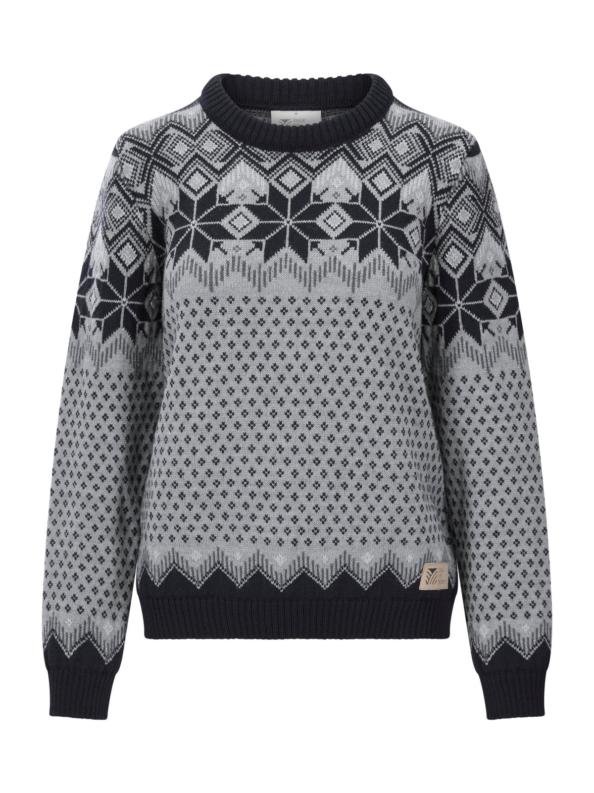 Dale of Norway Vilja Women's Sweater Navy Mid Blue Mel. Steel