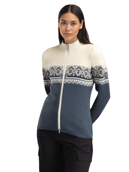 Dale of Norway Moritz Women's Jacket Steel Offwhite Navy