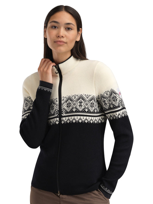 Dale of Norway Moritz Women's Jacket Black Offwhite Dark Charcoal