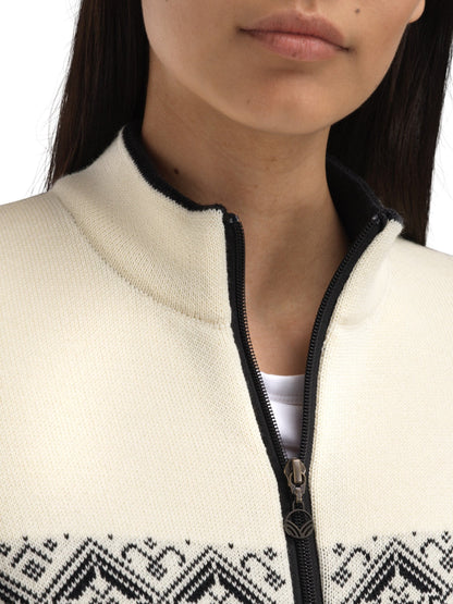 Dale of Norway Moritz Women's Jacket Black Offwhite Dark Charcoal