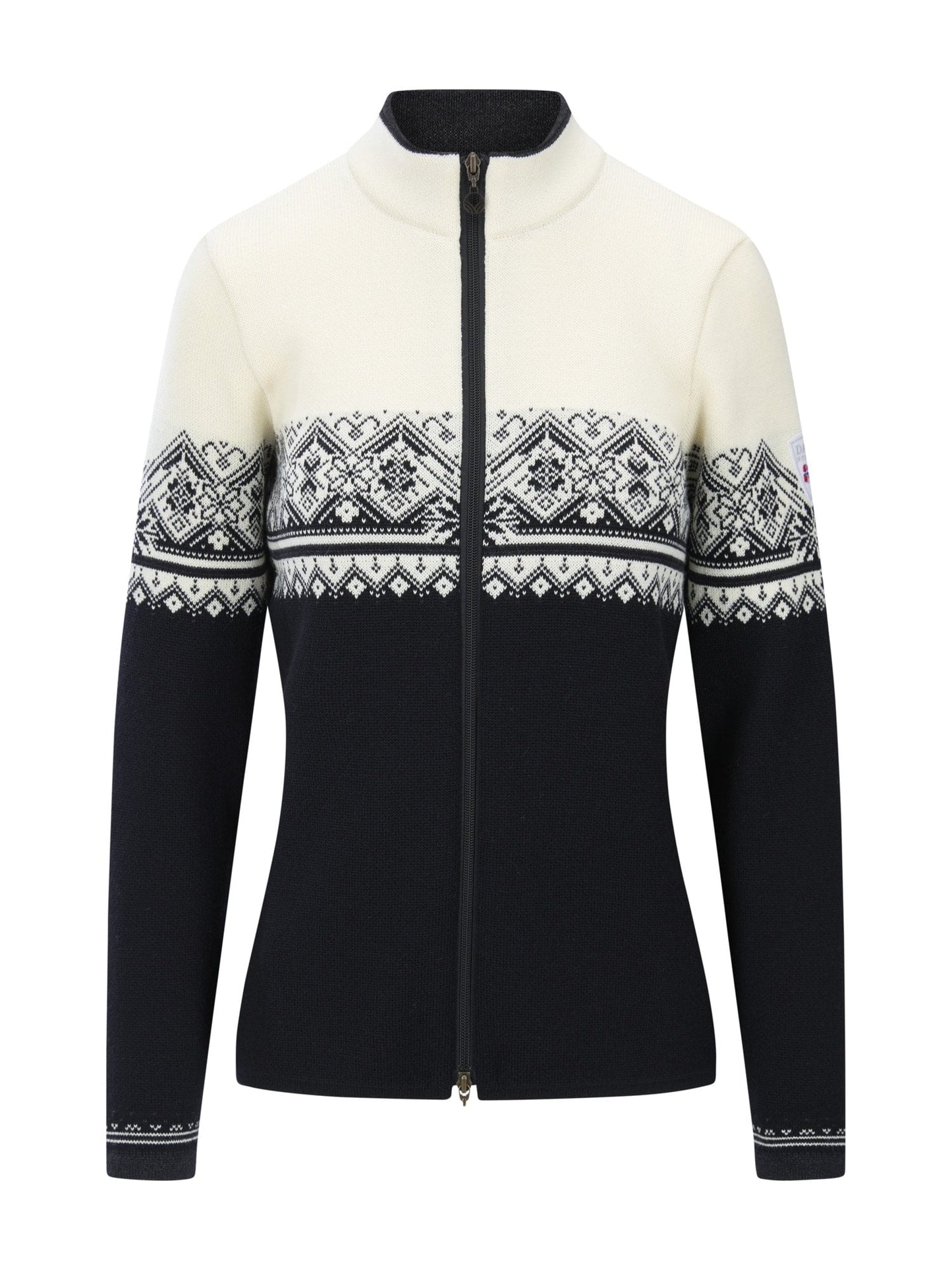 Dale of Norway Moritz Women's Jacket Black Offwhite Dark Charcoal
