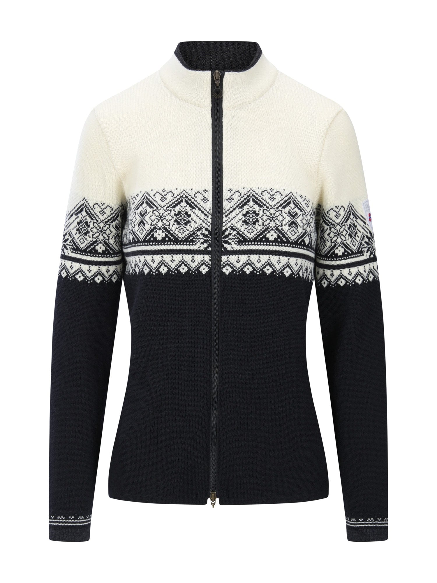 Dale of Norway Moritz Women's Jacket Black Offwhite Dark Charcoal