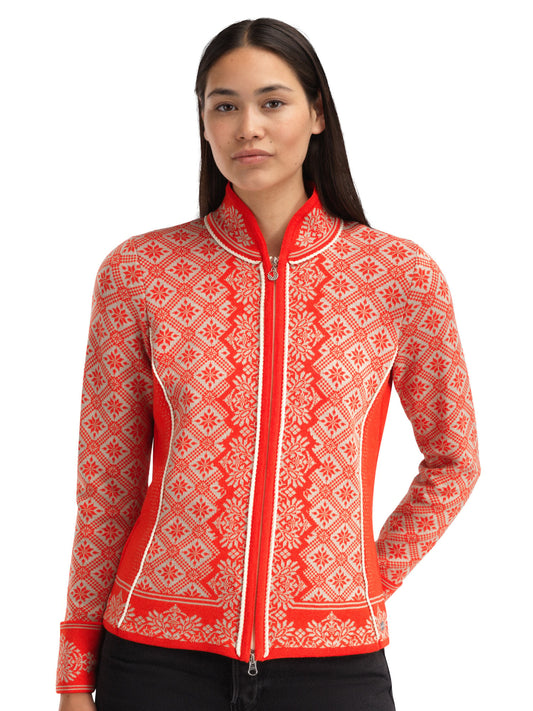 Dale of Norway Christiania Women's Jacket Roth Red Sand Mel.