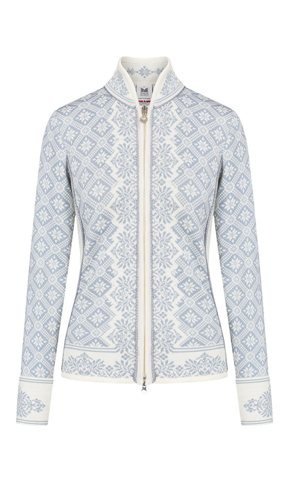 Dale of Norway Christiania Fem Jacket Offwhite Metalgrey