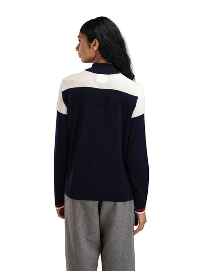 Dale of Norway Mount Stello Feminine Jacket Navy Offwhite Raspberry