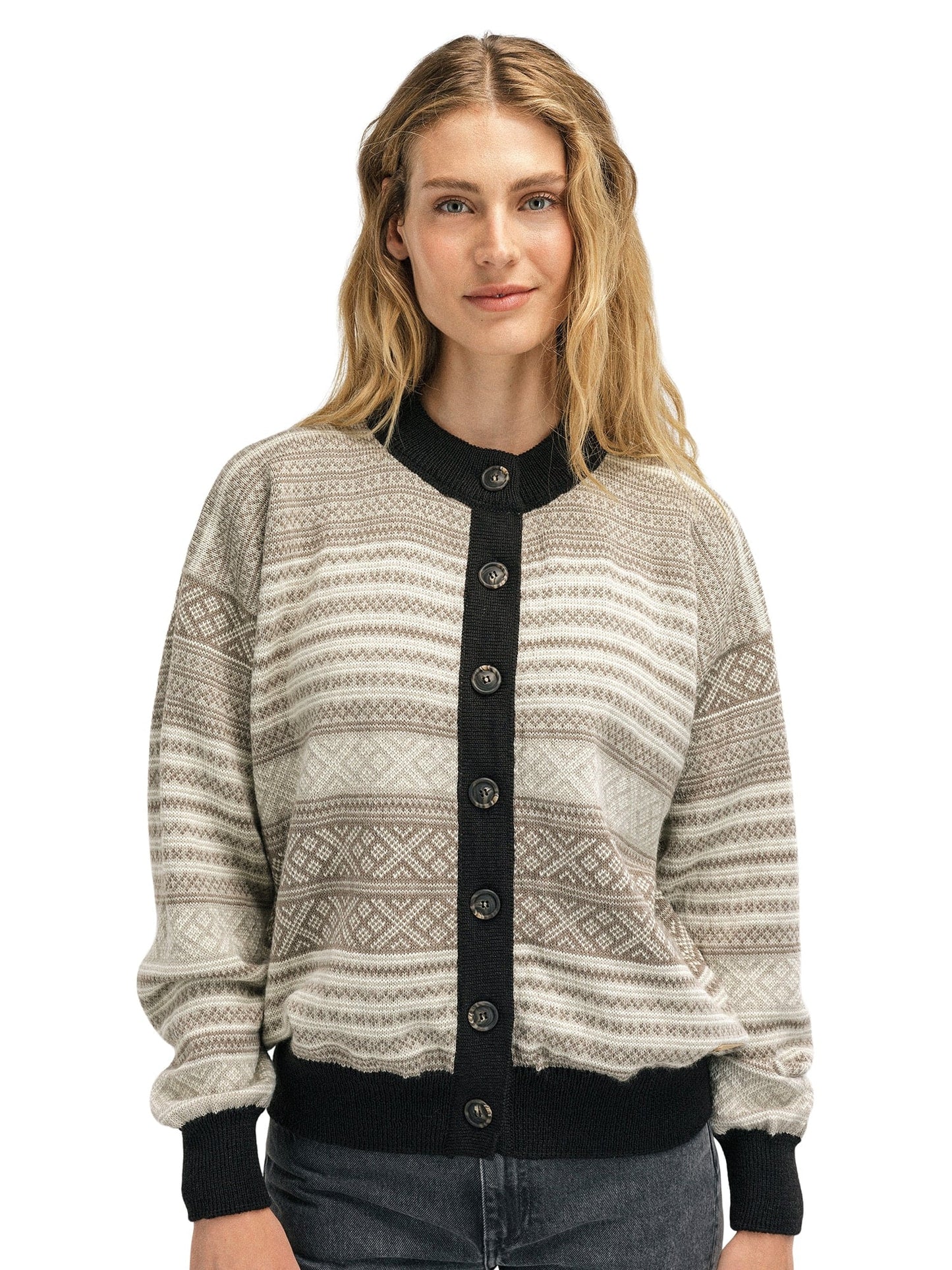 Dale of Norway Skarpøy Feminine Cardigan Brown
