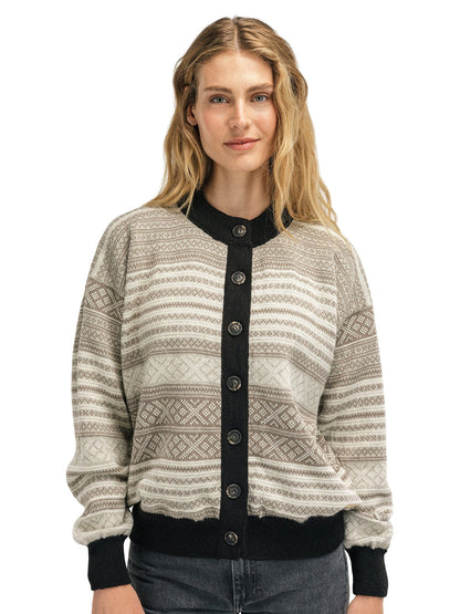 Dale of Norway Skarpøy Feminine Cardigan Brown
