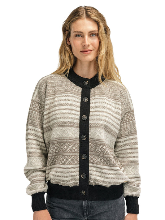 Dale of Norway Skarpøy Feminine Cardigan Brown