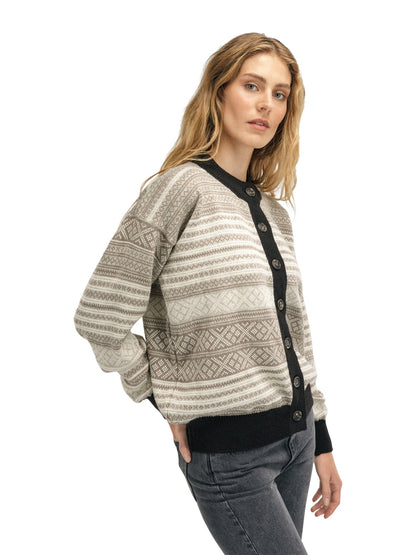 Dale of Norway Skarpøy Feminine Cardigan Brown
