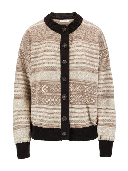 Dale of Norway Skarpøy Feminine Cardigan Brown