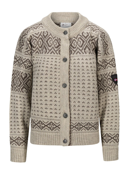 Dale of Norway Hannah Fem. Cardigan Birch Vanillasugar Nutmeg