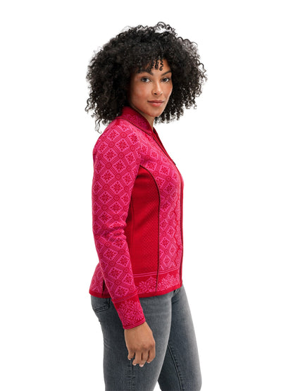 Dale of Norway Christiania Fem Jacket Raspberry Allium