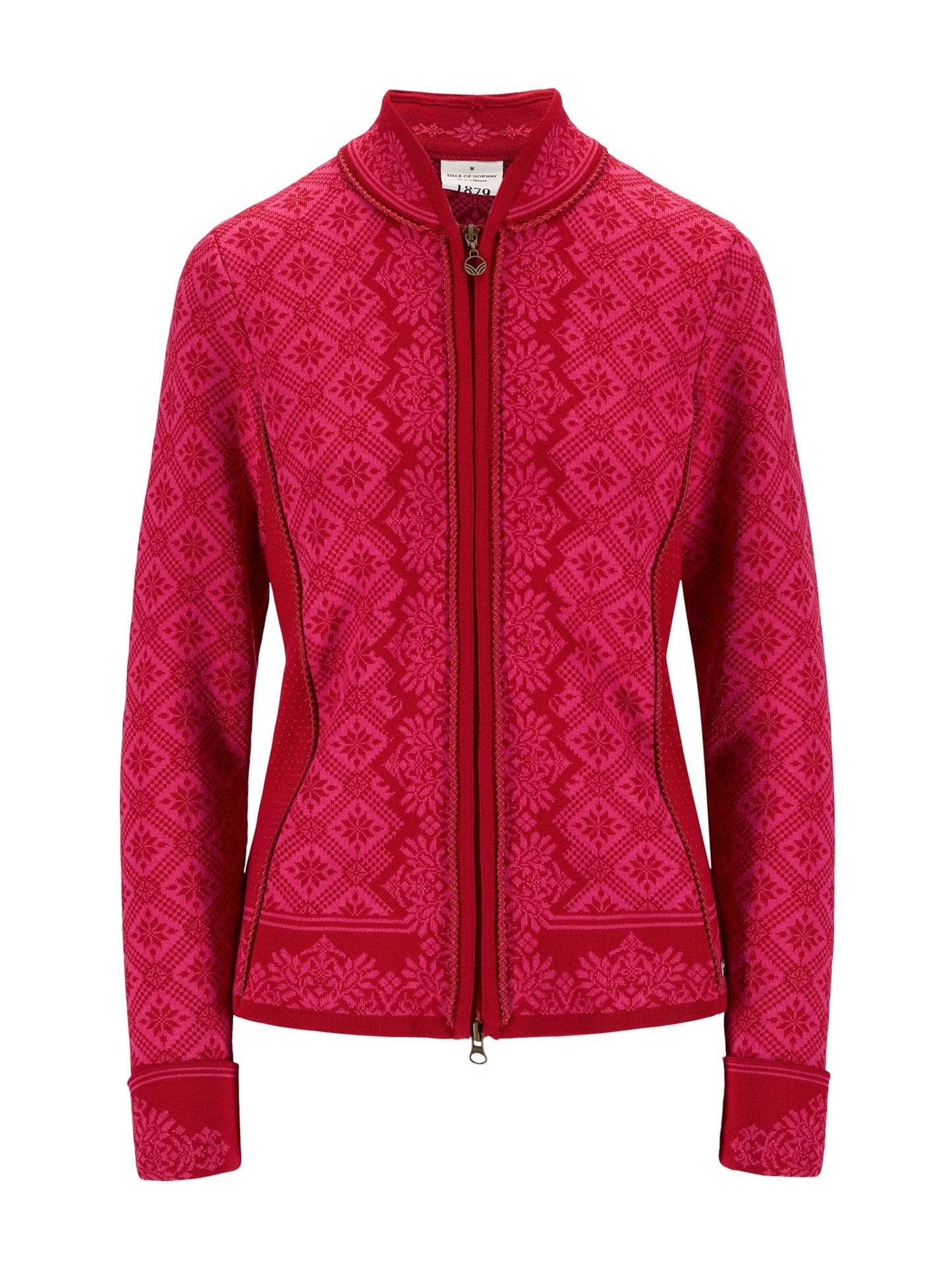 Dale of Norway Christiania Fem Jacket Raspberry Allium