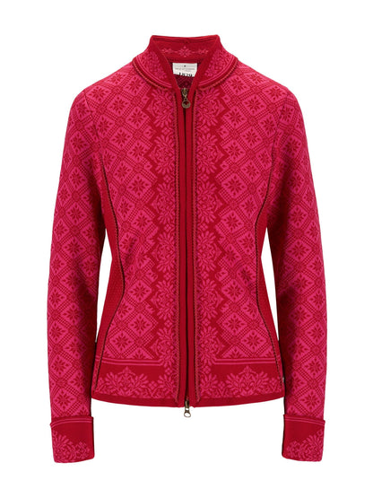 Dale of Norway Christiania Fem Jacket Raspberry Allium