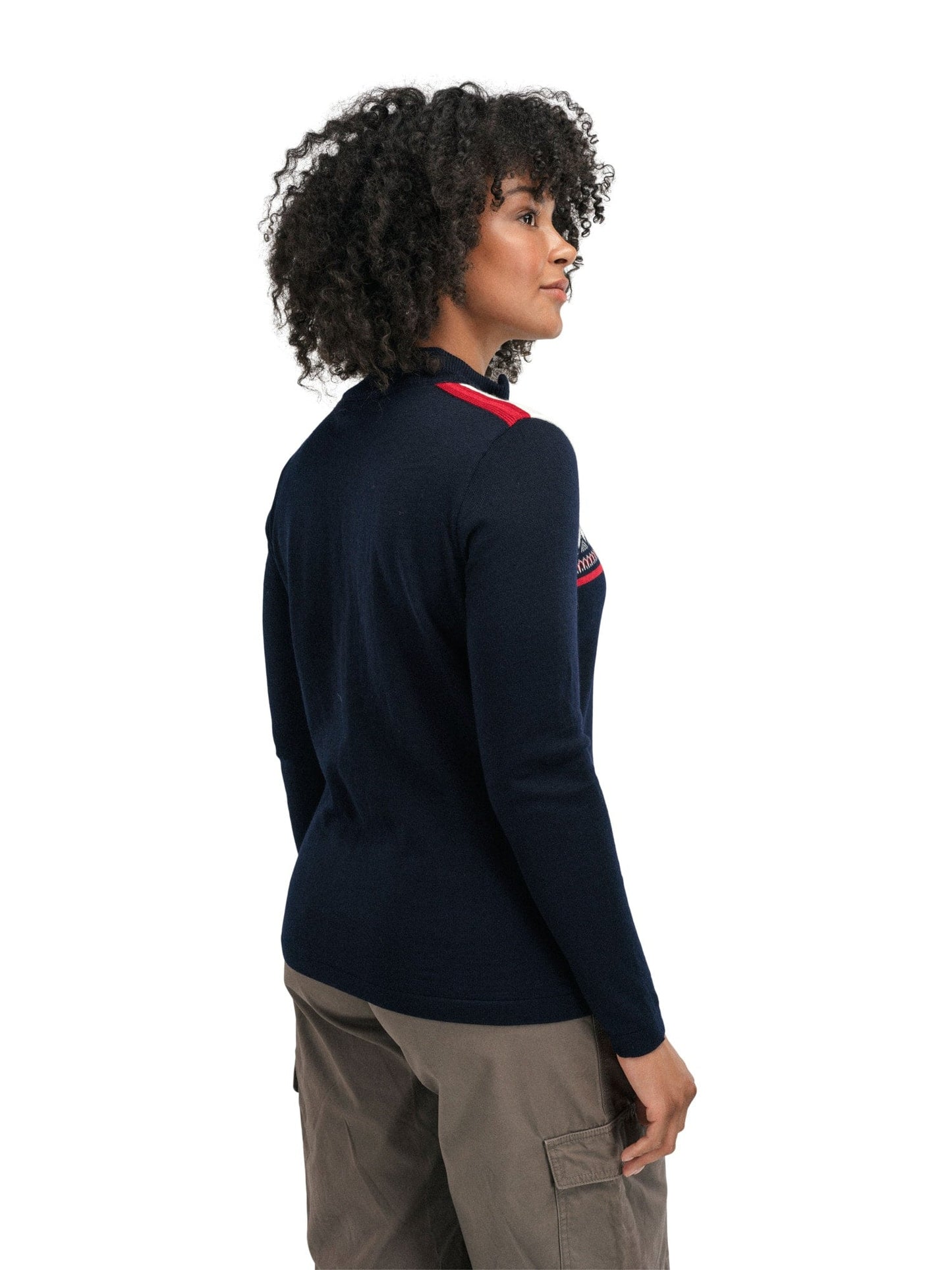 Dale of Norway Liberg Feminine Jacket Marine Offwhite Raspberry