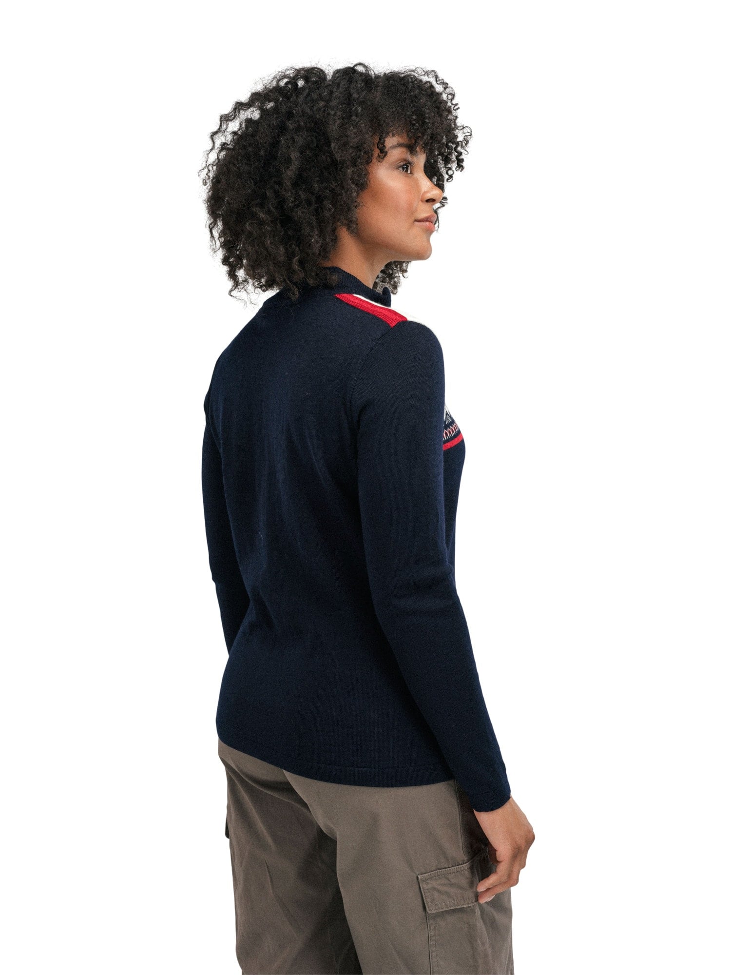 Dale of Norway Liberg Feminine Jacket Marine Offwhite Raspberry