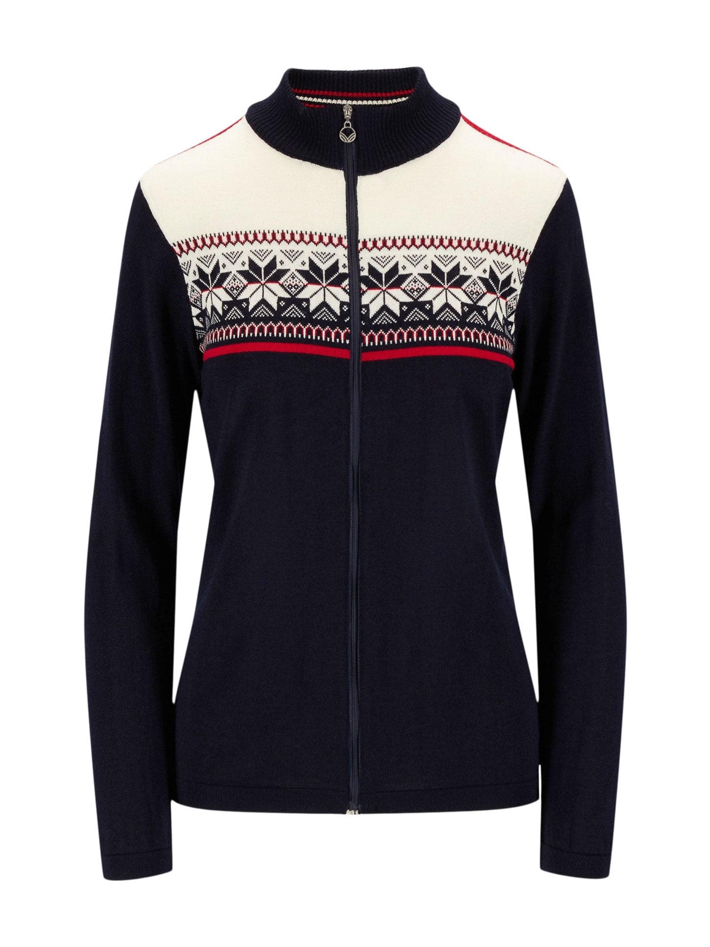 Dale of Norway Liberg Feminine Jacket Marine Offwhite Raspberry