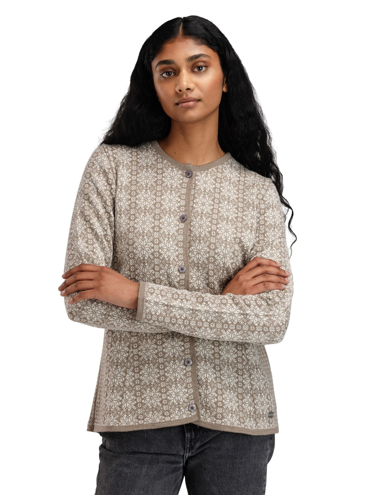Dale of Norway Othelie Fem Jacket Mountainstone Offwhite Mt.s