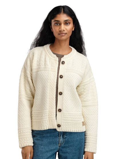 Dale of Norway Lusa Fem Cardigan Offwhite