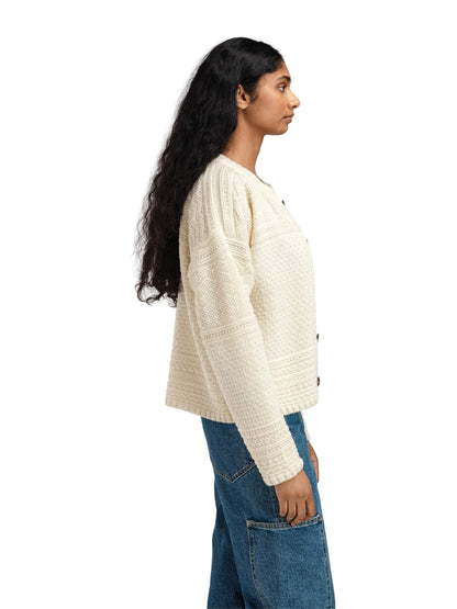 Dale of Norway Lusa Fem Cardigan Offwhite