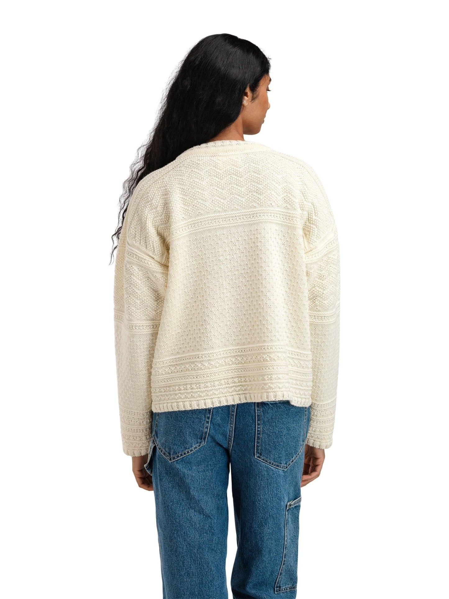 Dale of Norway Lusa Fem Cardigan Offwhite