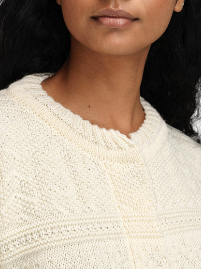 Dale of Norway Lusa Fem Cardigan Offwhite