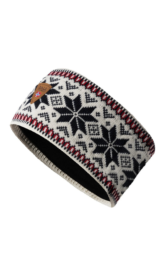 Dale of Norway Garmisch Headband Offwhite Navy Raspberry