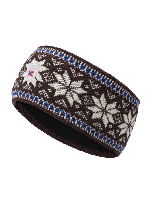 Dale of Norway Garmisch Headband Navy Allium Raspberry