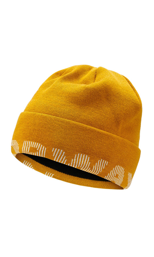 Dale of Norway Team Norway unisex merino wool hat  Mustard