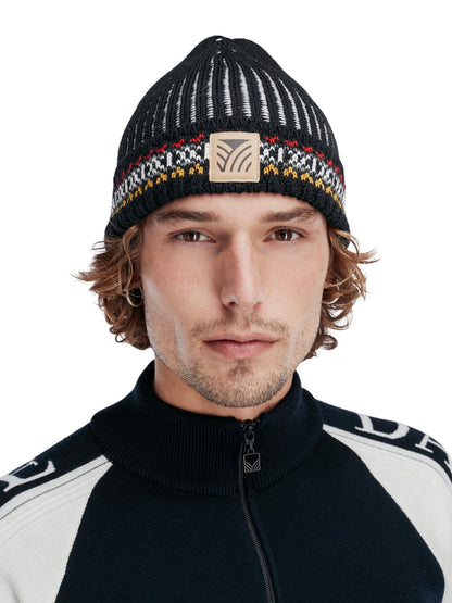 Dale of Norway 1994 Hat Black Mustard Offwhite