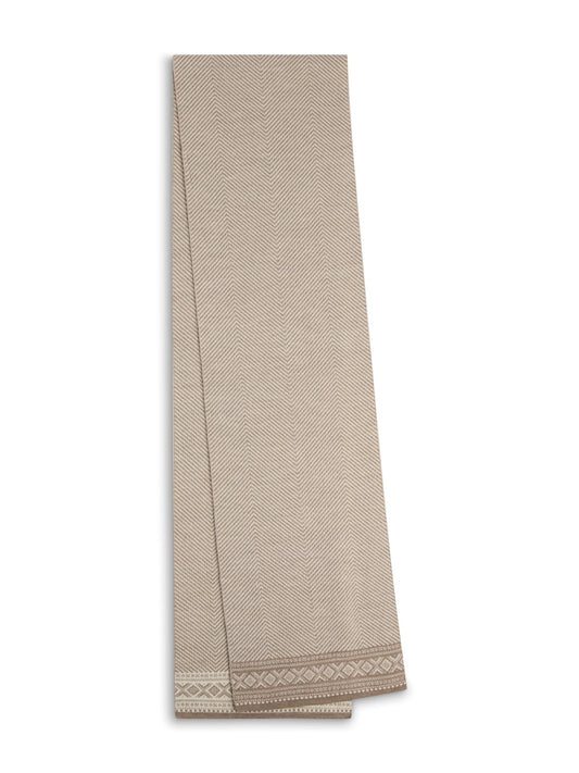 Dale of Norway Cortina Scarf Mountainstone Off White