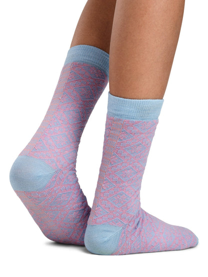 Dale of Norway Bjorøy socks Pink