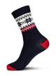Navy Red Offwhite
