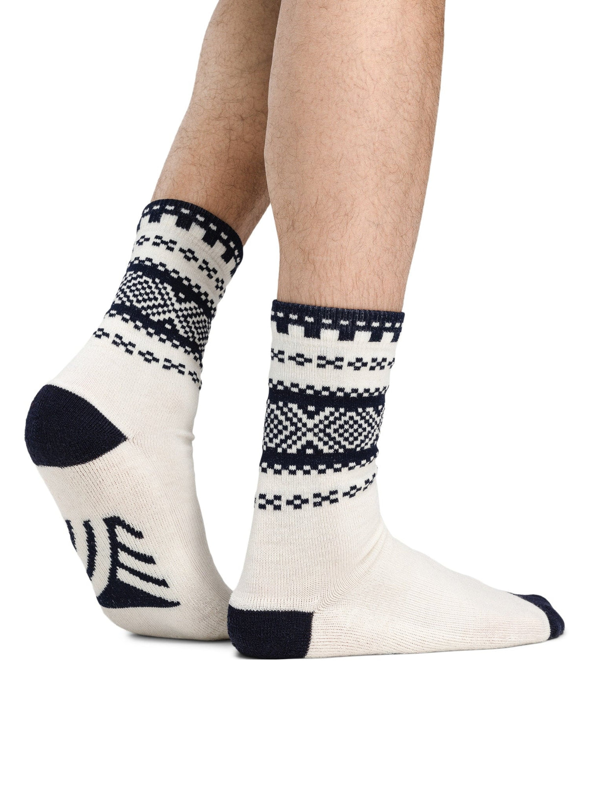 Dale of Norway Cortina sock Offwhite Navy