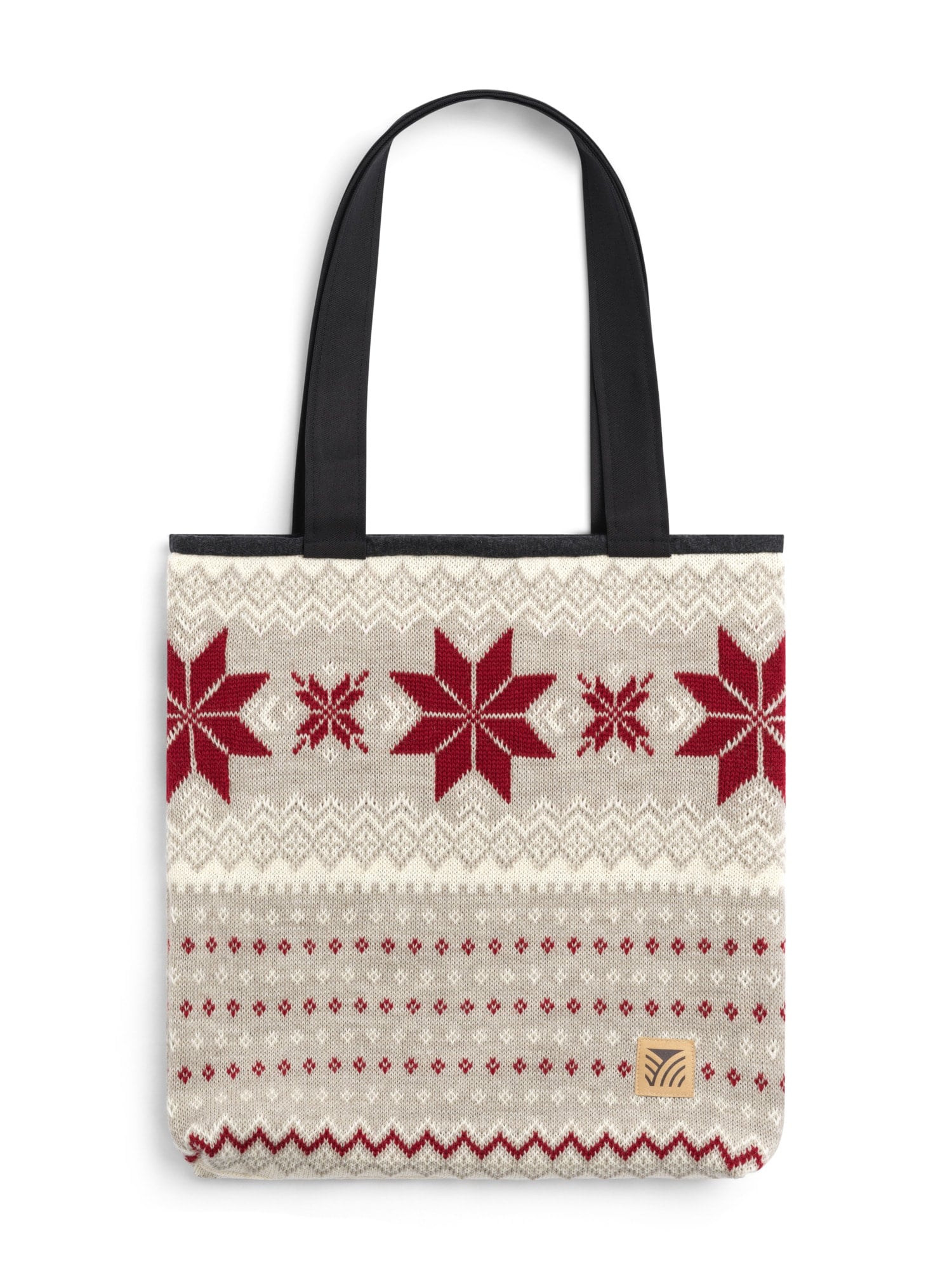 Dale of Norway Egersund Totebag Sand Offwhite Red