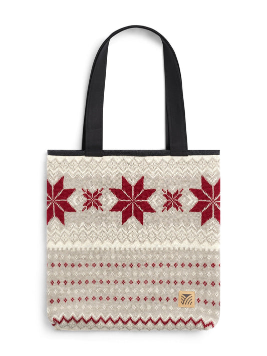 Dale of Norway Egersund Totebag Sand Offwhite Red