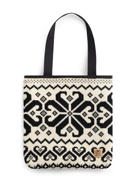 Dale of Norway Falkeberg Totebag Offwhite Black