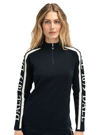 Dale of Norway Skarstind 1879 Feminine Sweater Black Offwhite