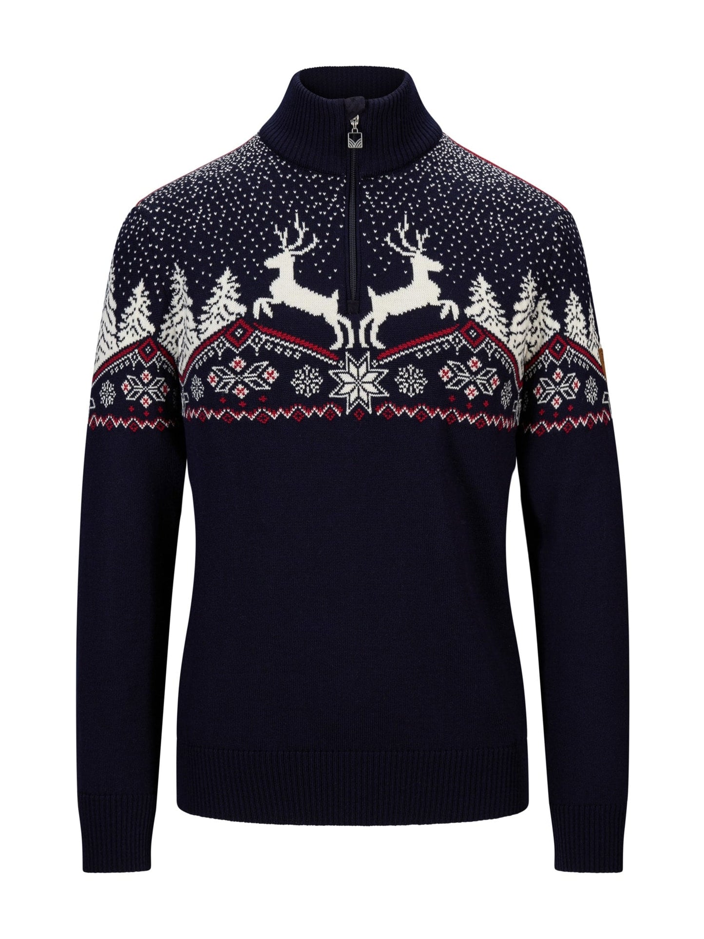 Dale of Norway Dale Christmas Fem Sweater Navy Offwhite Redrose
