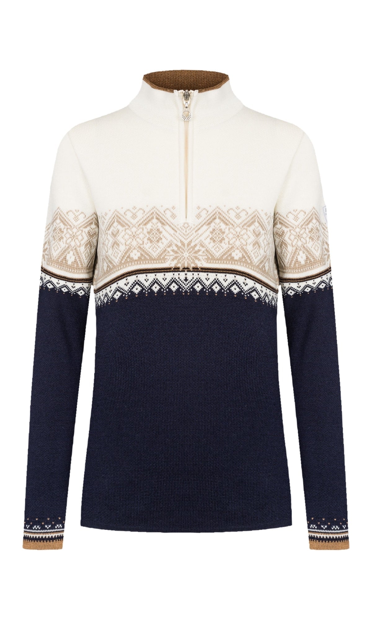 Dale of Norway Moritz Women’s Sweater - Merino Wool NAVY BRONZE BEIGE OFFWHITE