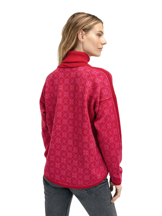 Dale of Norway Firda Fem Sweater Raspberry Allium