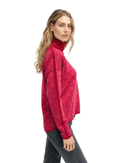 Dale of Norway Firda Fem Sweater Raspberry Allium