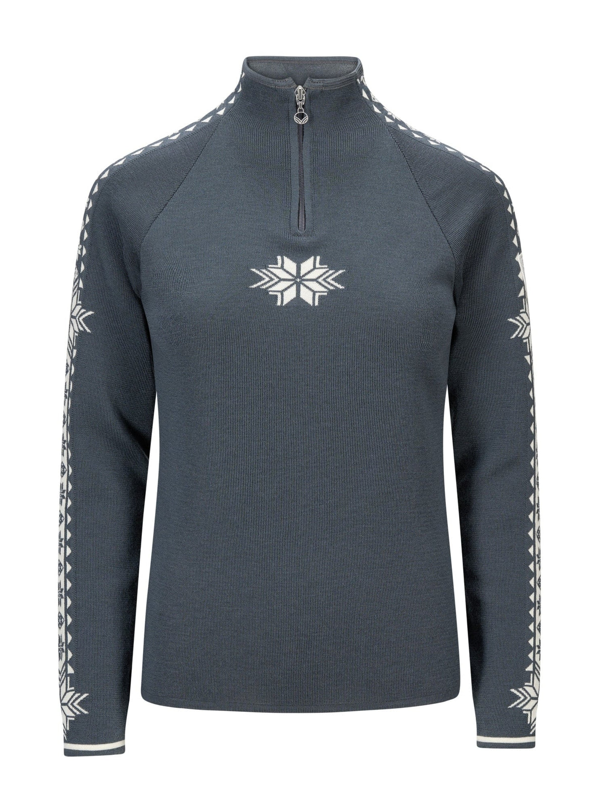 Dale of Norway Geilo Fem Sweater Steel Offwhite