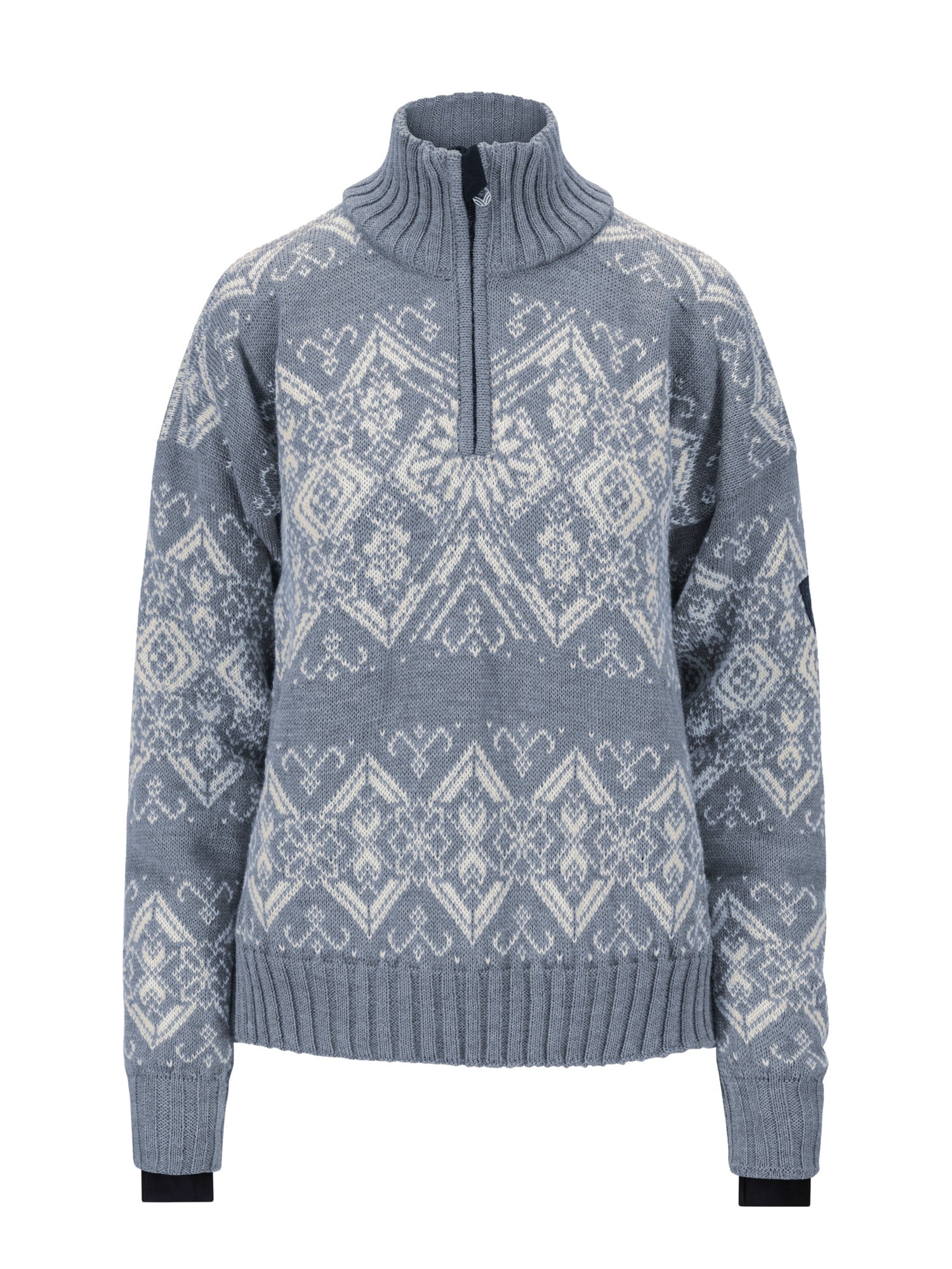 Dale of Norway Roset Windproof Women's Sweater Blue Mel. Off White