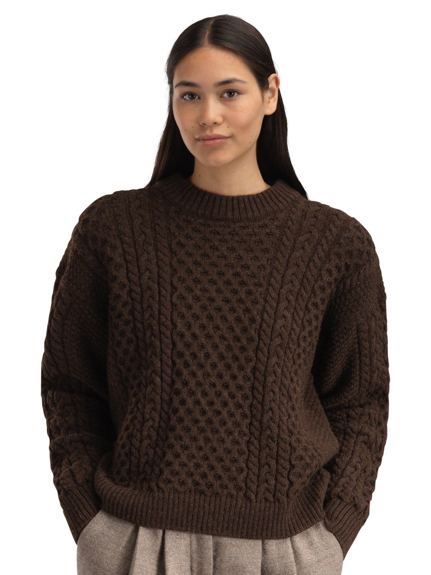 Dale of Norway Stalheim Women's Sweater Coffee