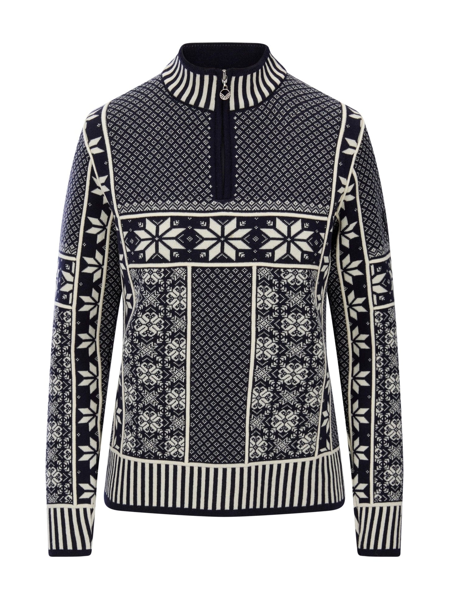 Dale of Norway Vardåsen Women's Sweater Marine Offwhite