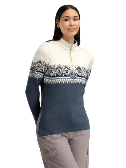 Dale of Norway Moritz Women's Sweater Steel Off White Navy