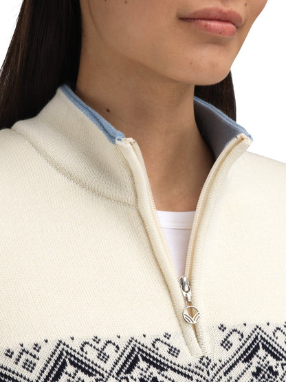 Dale of Norway Moritz Women's Sweater Steel Off White Navy