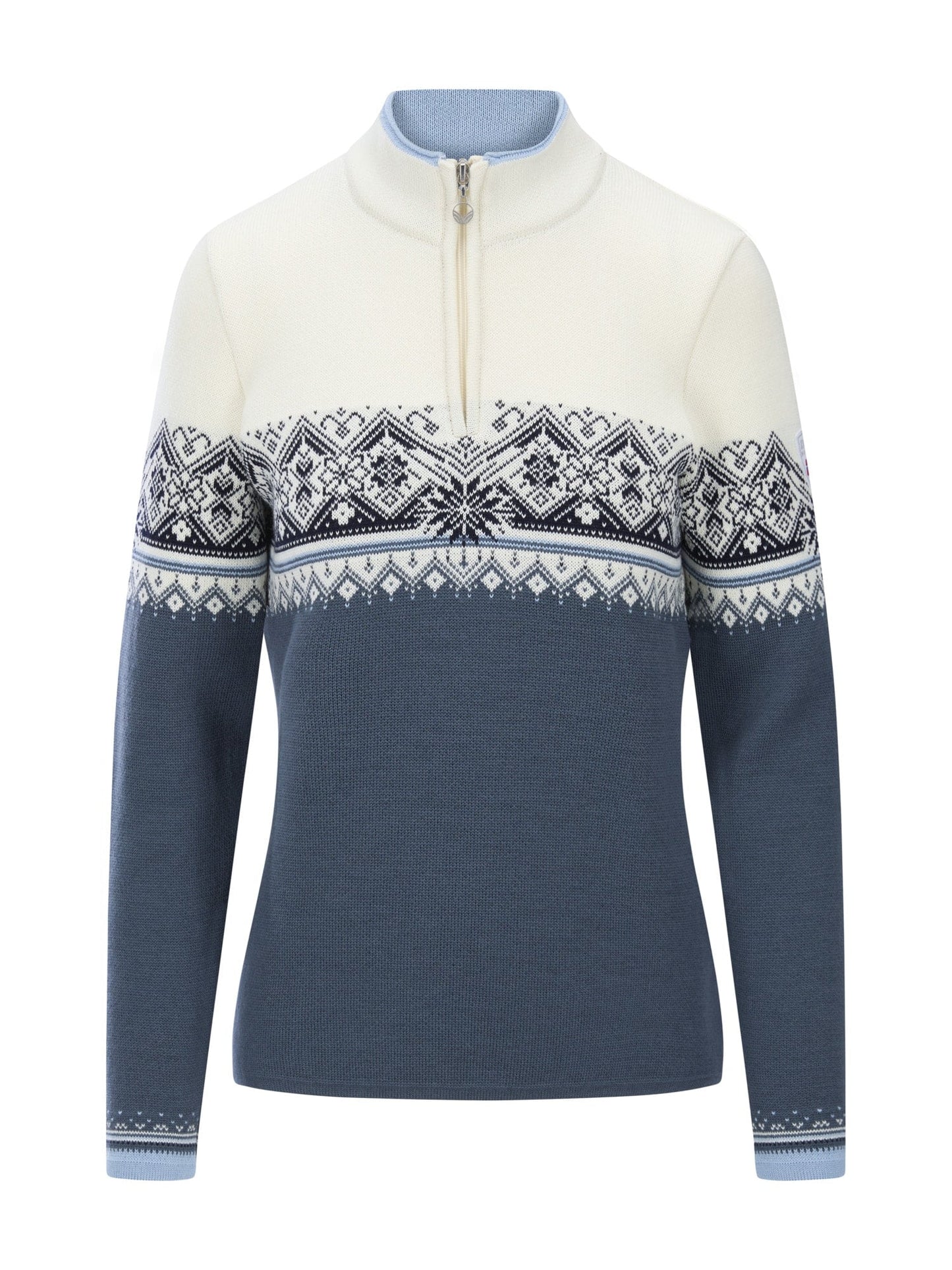 Dale of Norway Moritz Women's Sweater Steel Off White Navy