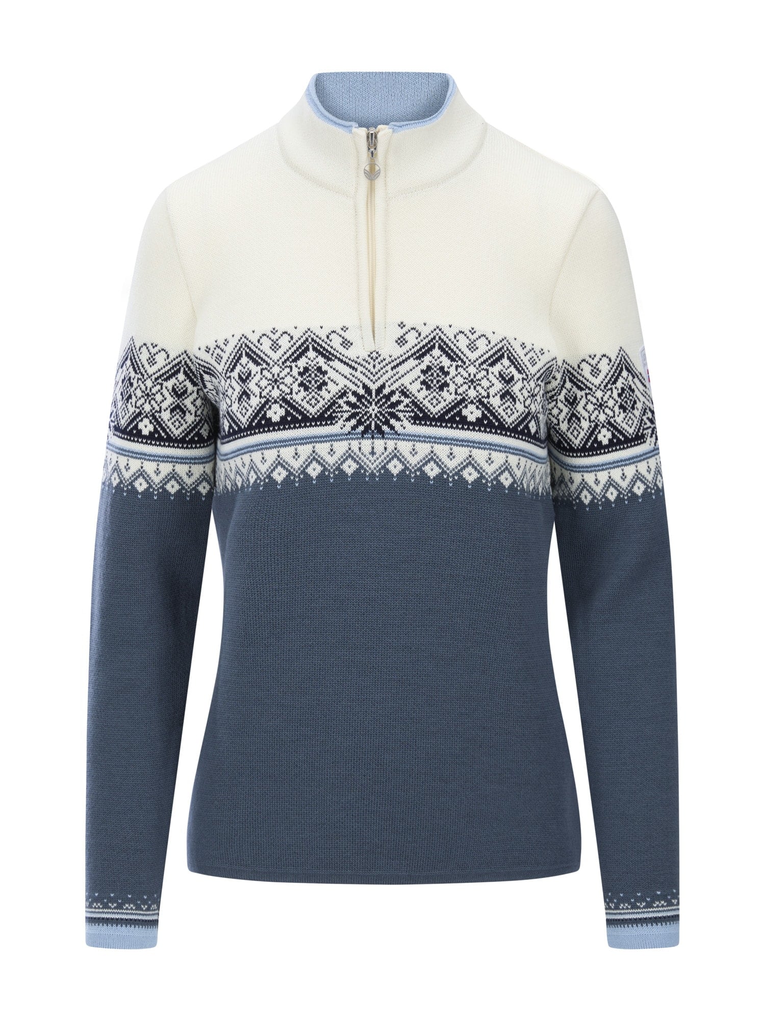 Dale of Norway Moritz Women's Sweater Steel Off White Navy